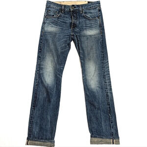 Rag & Bone Selvedge Jeans Sz 30 Made in USA Slim Straight Archive